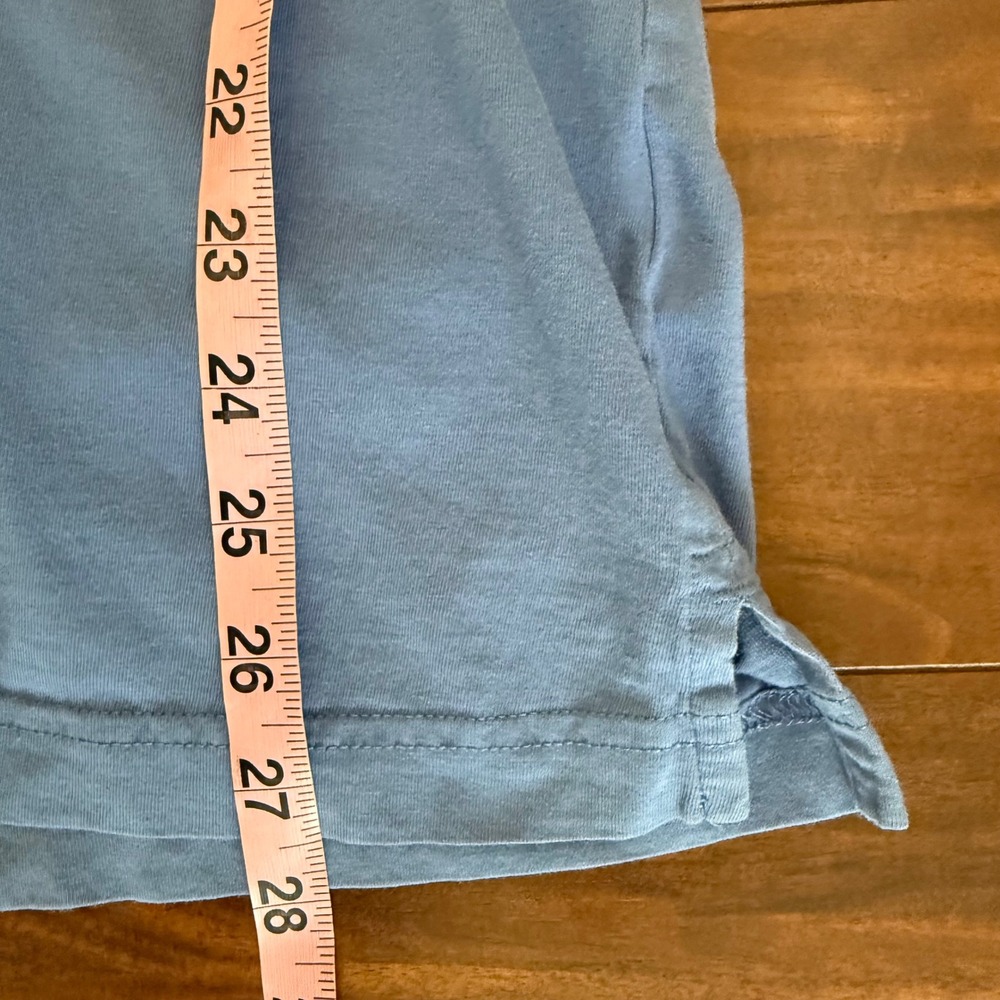 Greg Norman Mens XL Light Blue Cotton Short Sleeve Shark Logo Crewneck T-Shirt - Picture 7 of 7